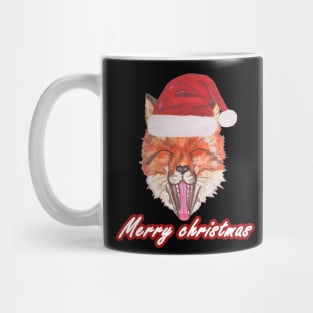 Santa fox Mug